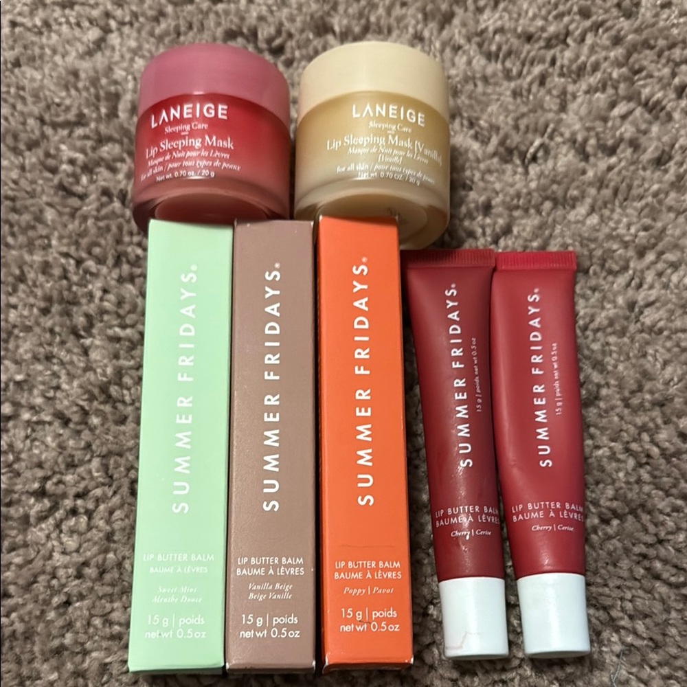 Laneige and Summer Fridays Lip Care Set